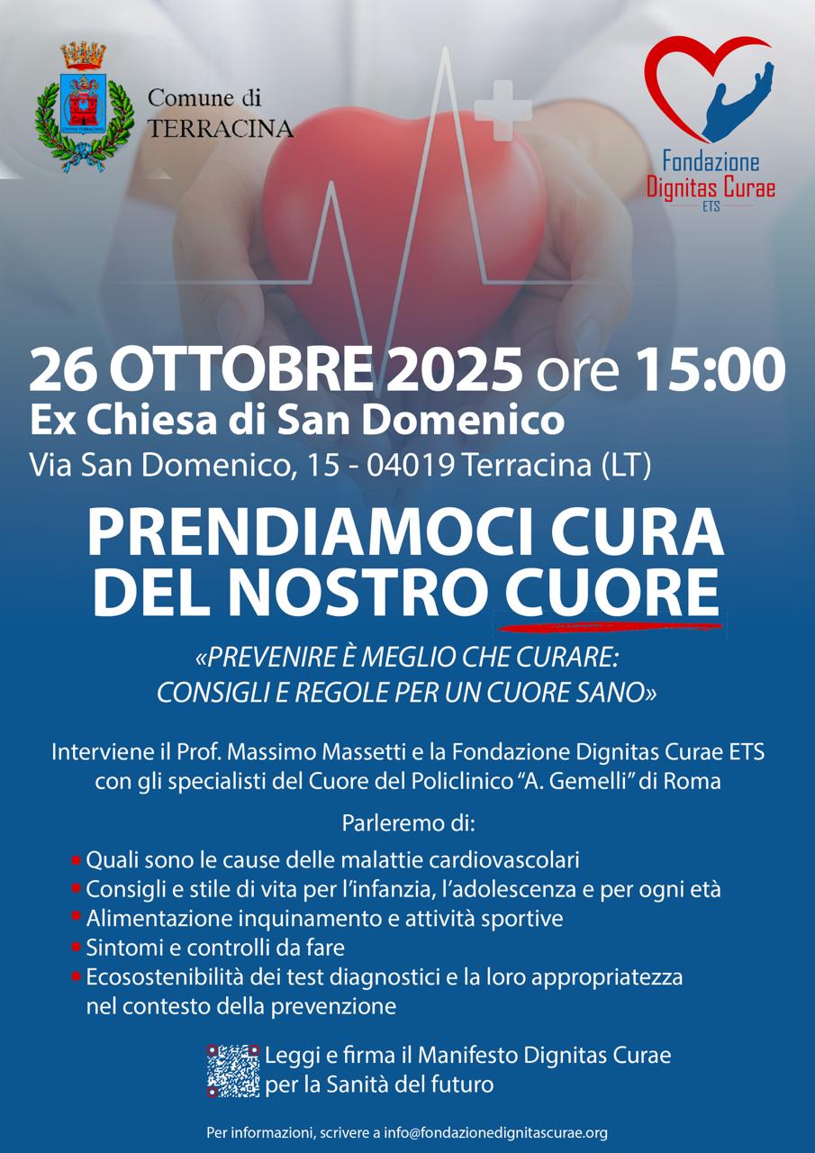 PRENDIAMOCI CURA DEL NOSTRO CUORE